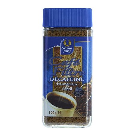 Grand Jury 100G Cafe Soluble Lyophilise Decafeine