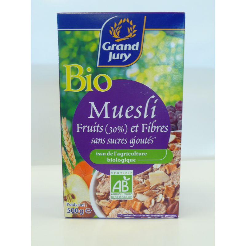 Grand Jury 500G Muesli Croustillant Bio