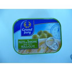 Grand Jury Bte 1/7 Filet Sardine Huile D Olive