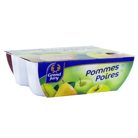 Grand Jury 4X100G Dessert Pomme/Poire