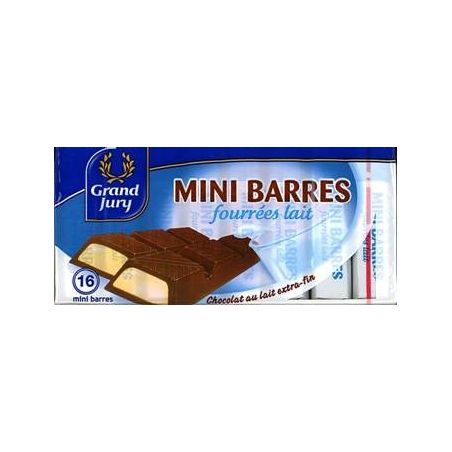 Grand Jury 200G Mini Barre Chocolat Au Lait