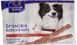 Grand Jury 50G Batonnet Boeuf Chien