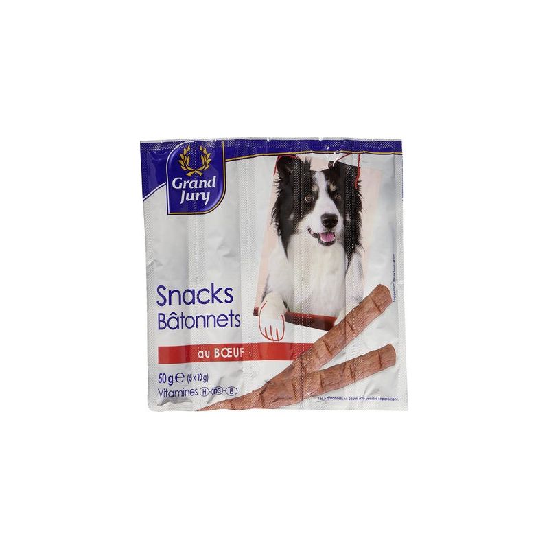 Grand Jury 50G Batonnet Boeuf Chien