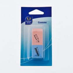 Grand Jury Gomme 2 Usages Encre Crayon