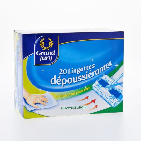 Grand Jury 20 Lingettes Depoussierantes