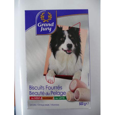 Grand Jury 500G Biscuits Pour Chien