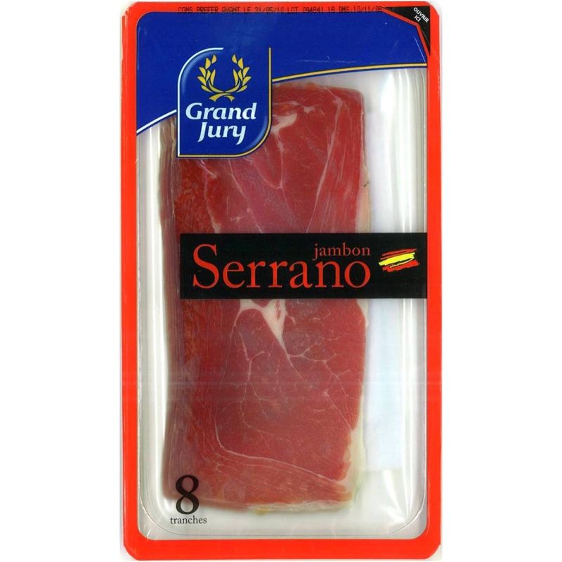 Grand Jury 100G 6 Tranches Jambon Serrano