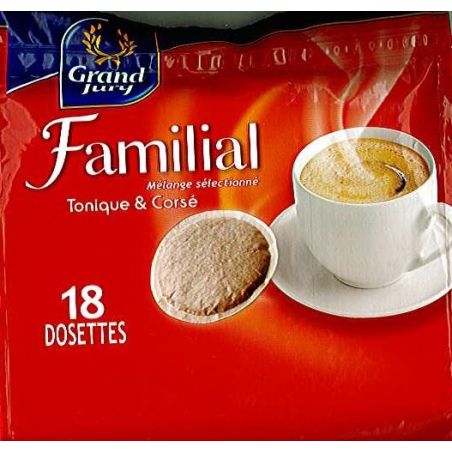 Grand Jury 18X7G Dosettes Cafe Torrefie Familial