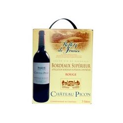 Reflets De France 3L Bordeaux Superieur Rouge Chateau Picon