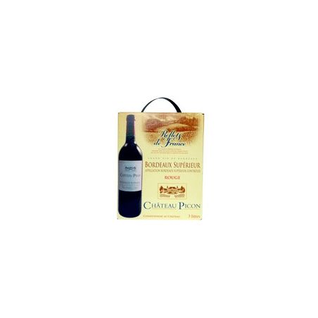 Reflets De France 3L Bordeaux Superieur Rouge Chateau Picon