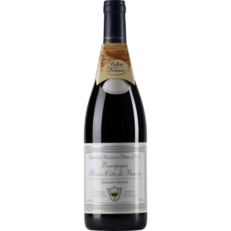 Reflets De France Vin Rouge Hautes-Côtes-De-Beaune Domaine Mazilly 2010, La Bouteille 75Cl