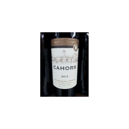 Maitres Goustiers 75Cl Cahors Rouge 2012