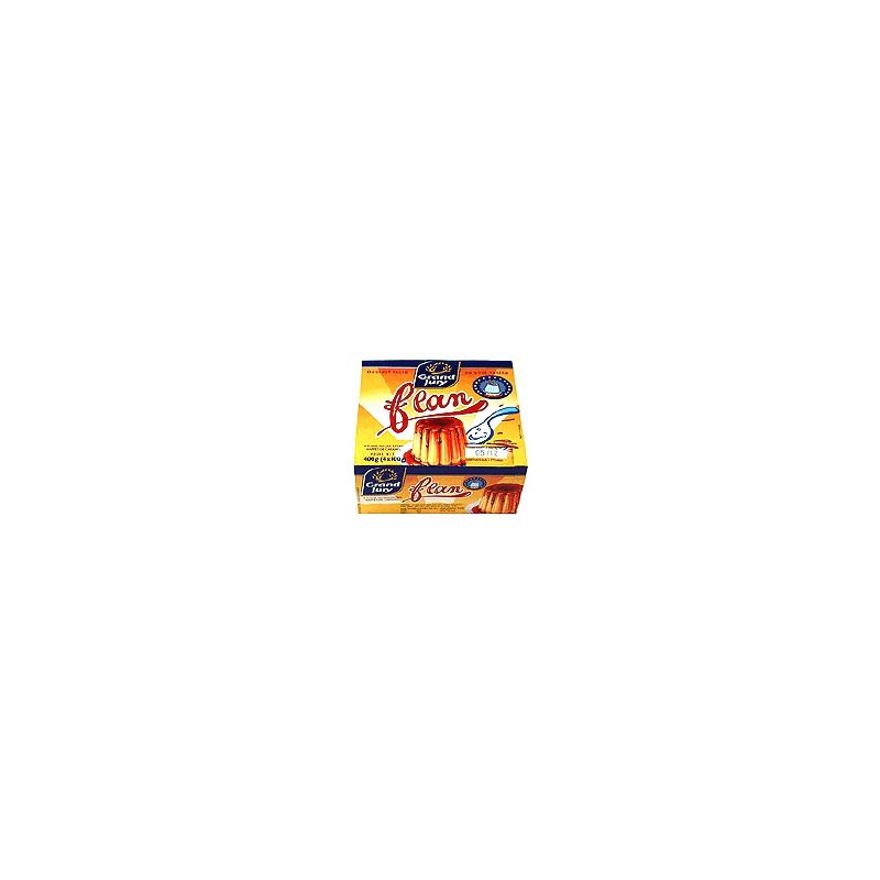 Grand Jury 4X100G Flan Vanille Nappe Caramel