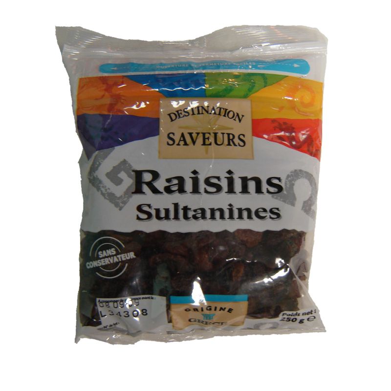 Destination Saveurs 250G Raisin Sultanine