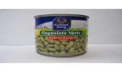 Grand Jury Lot 3X1/4 Flageolets Vert Extra Fins