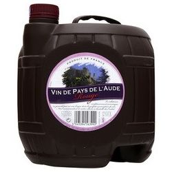 1Er Prix 5L Cubi Vin Du Pays De L Aude Rouge