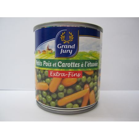 Grand Jury Lot 3X1/4 Petits Pois Extra Fins Carottes