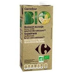 Carrefour Bio 1L Soja À La Vanille Et Calcium Crf