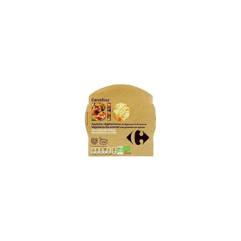 Carrefour Bio 350G Assiette Végetarienne Légumes - Quinoa Crf