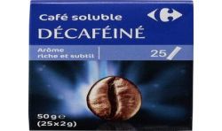 Carrefour 25X2G Décaféiné Intense X25 Sticks Crf