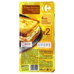 Crf Classic 200G X2 Croque-Monsieur Jambon Fromage