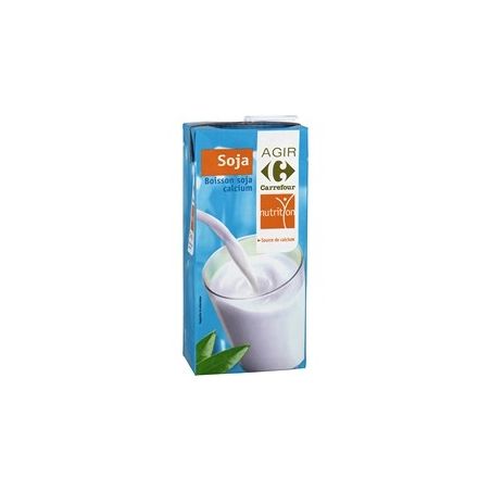 Carrefour Nutrition 1L Boisson Soja Calcium Crf