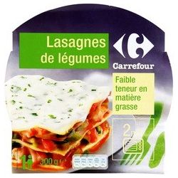 Carrefour 300G Lasagne Legumes