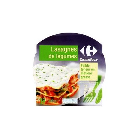 Carrefour 300G Lasagne Legumes