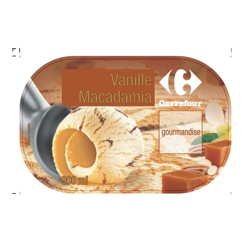 Crf Sensation 484G Crème Glacée Vanille/Macadamia