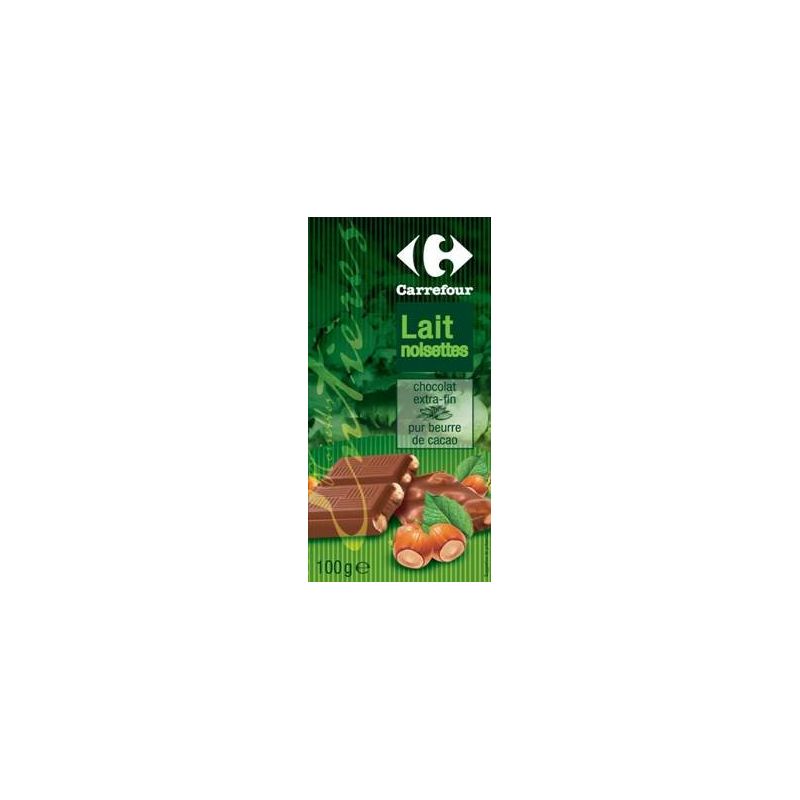 Crf Cdm 3X100G Lot Tablette Chocolat Au Lait Noisettes