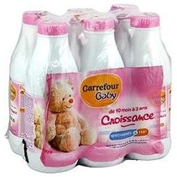 Carrefour Baby 6X1L Croissance Crf