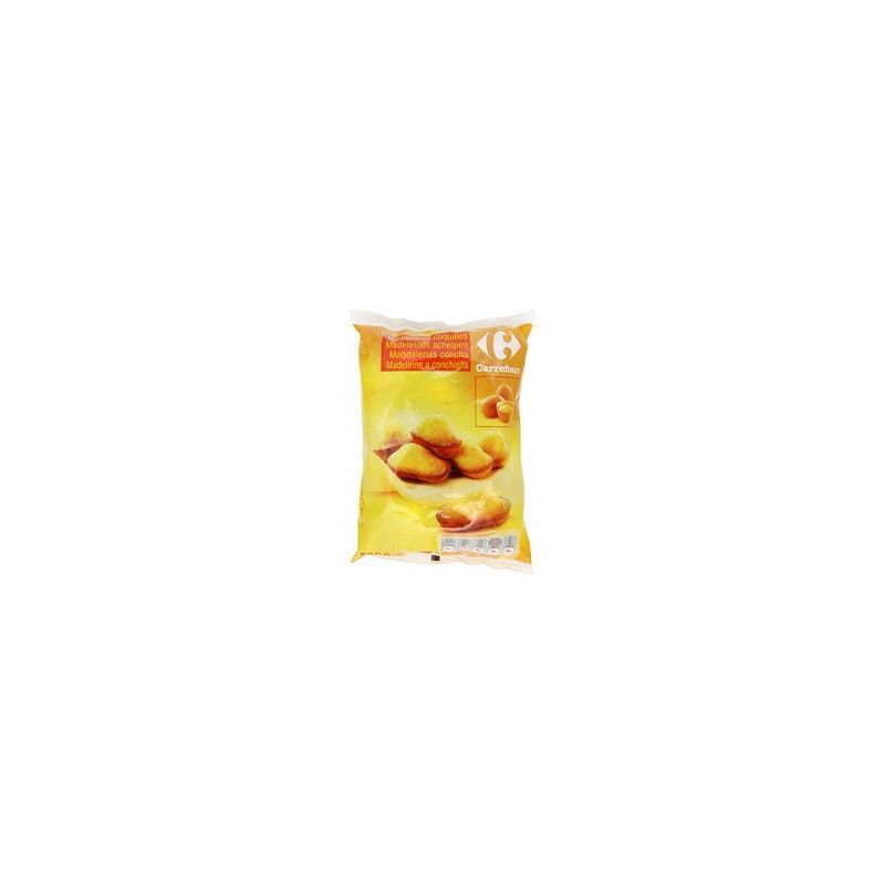 Carrefour 500G Madeleines Coquilles Aux Œufs Frais Crf