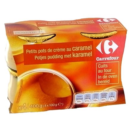 Crf Original 4X100G Pots De Crème Au Caramel