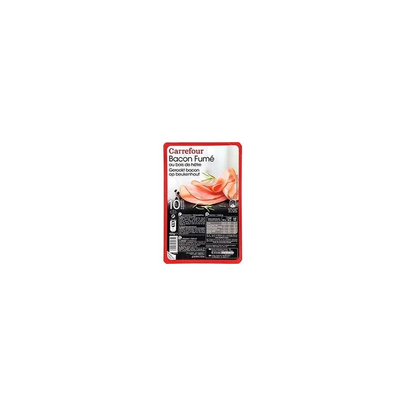 Carrefour 100G Bacon Etalé X10 Tranches Crf