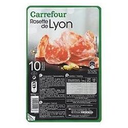 Carrefour 100G Rosette X10 Tranches Crf
