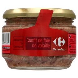 Carrefour 180G Confit De Foie Volaille Crf