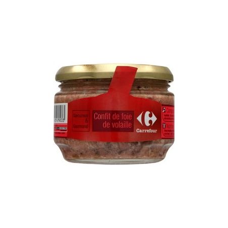 Carrefour 180G Confit De Foie Volaille Crf