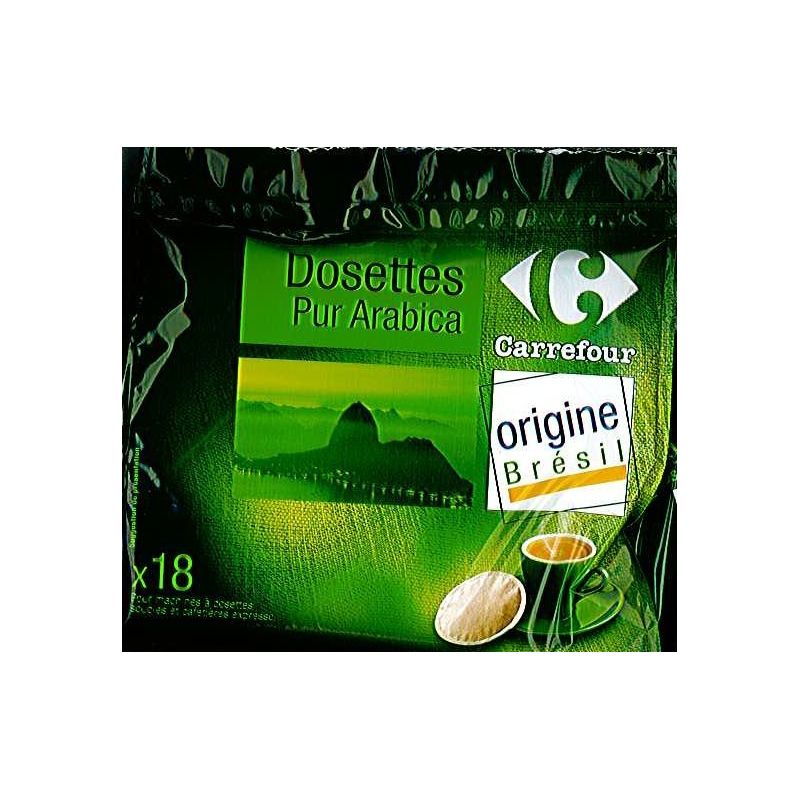 Carrefour 18X7G Dosettes Bresil Crf