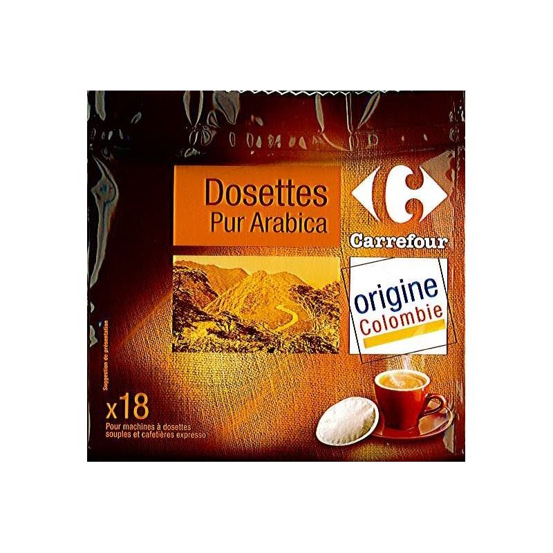 Carrefour 18X7G Dosettes Colombie Crf