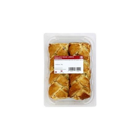 Carrefour 2X120G Tresse Jambon/Emmental