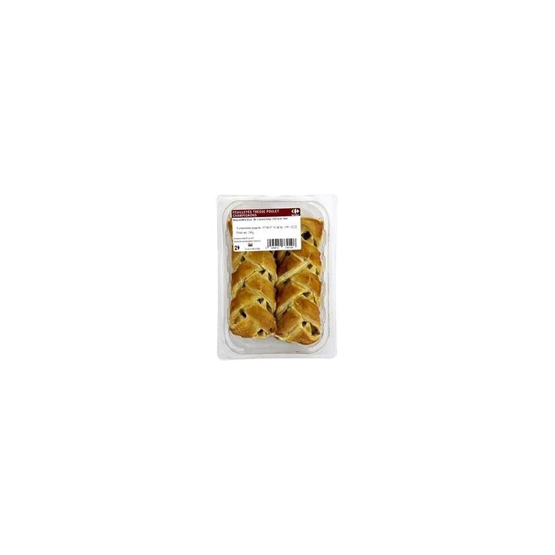 Carrefour 2X120G Tresse Plet/Champignon