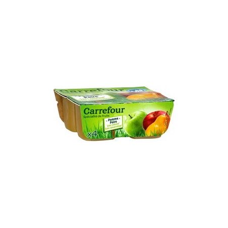 Crf Classic 4X100G Compotes Pomme/Poire