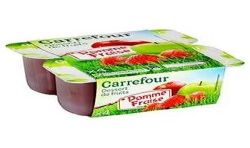 Crf Classic 4X100G Compotes Pomme/Fraise
