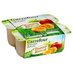 Crf Classic 4X100G Compotes Pomme/Abricot