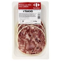 Carrefour 190G Museau A/Langue X4