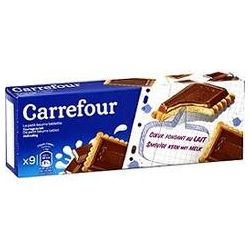 Carrefour 140G Biscuits Tablettes De Chocolat Au Lait Crf Kids