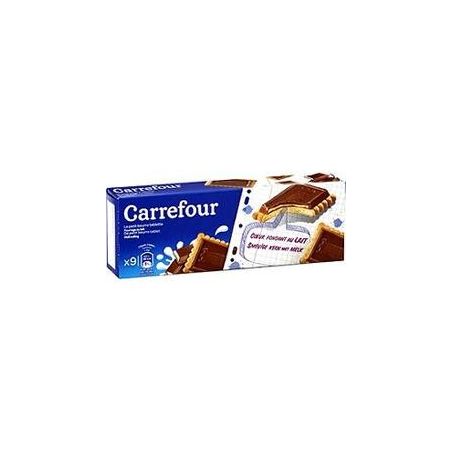 Carrefour 140G Biscuits Tablettes De Chocolat Au Lait Crf Kids