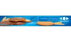 Carrefour 200G Biscuits Nappés De Chocolat Au Lait Crf