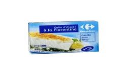 Carrefour 400G Colin D'Alaska À La Florentine Crf