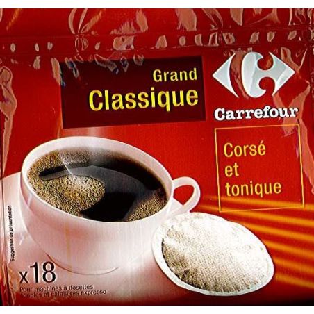 Carrefour 18X7G Dosettes Gd Classiq.Crf